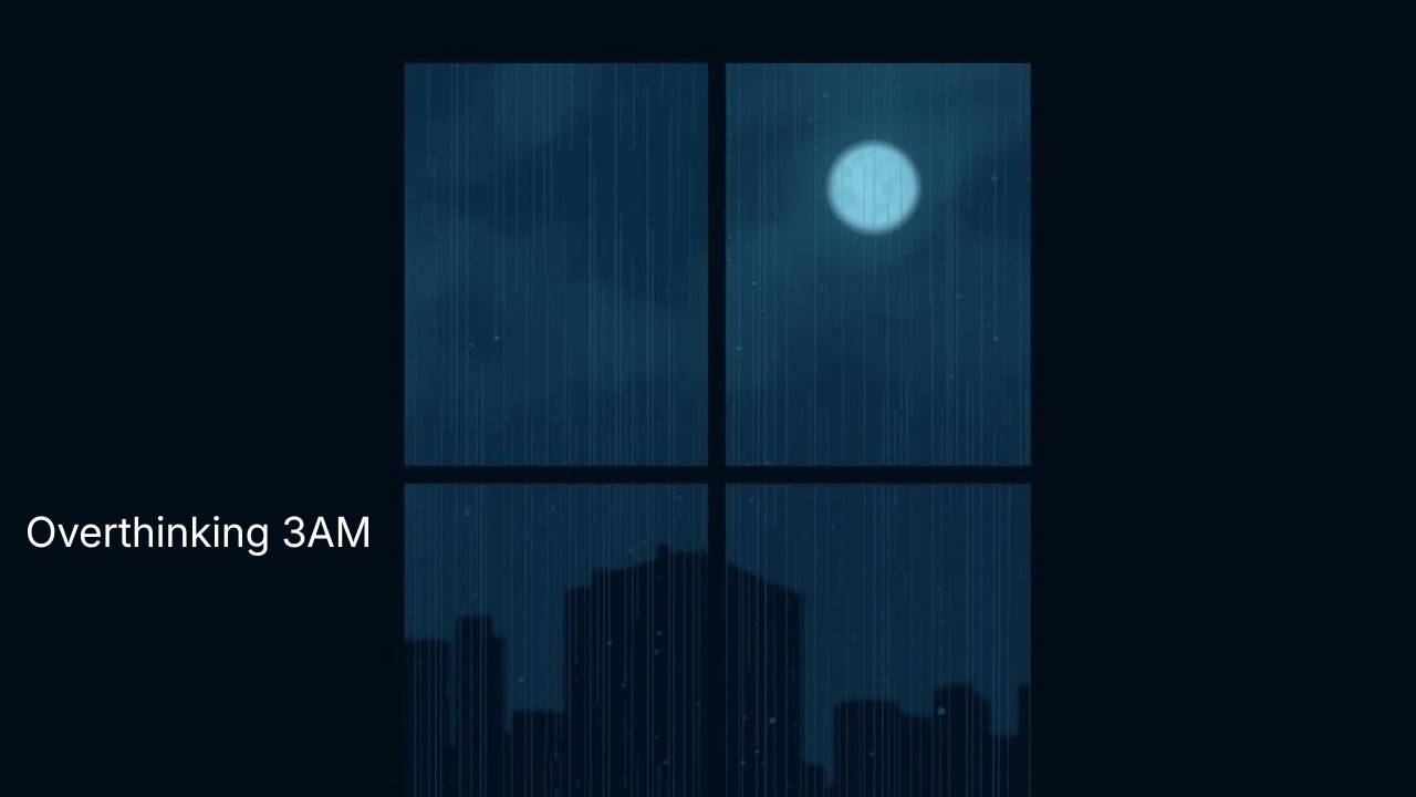 Music for Overthinking at Night 🌙 Soft Piano to Quiet Your Mind (No Lyrics, 1 Hour)
