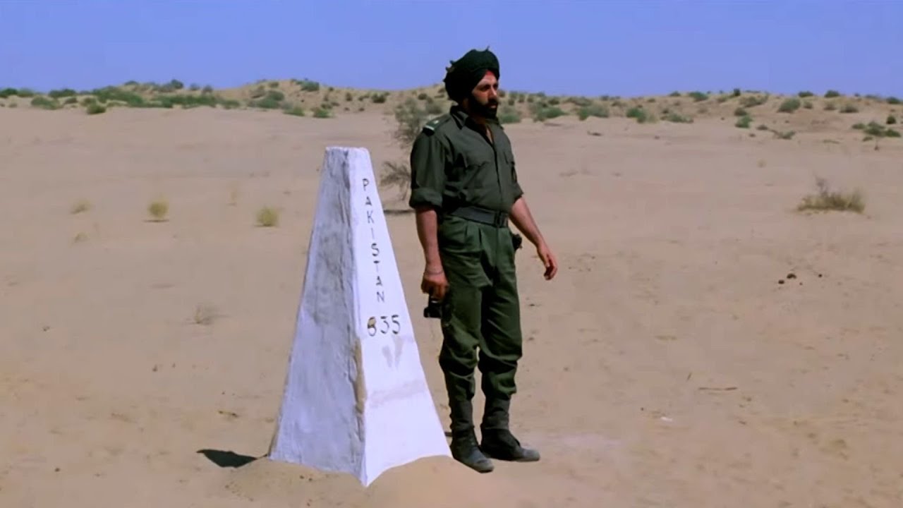 Ye Indian Amry Wala Pagal lagta hain, Pakistan Poch Gaya - Border Sunny Deol Action Scene