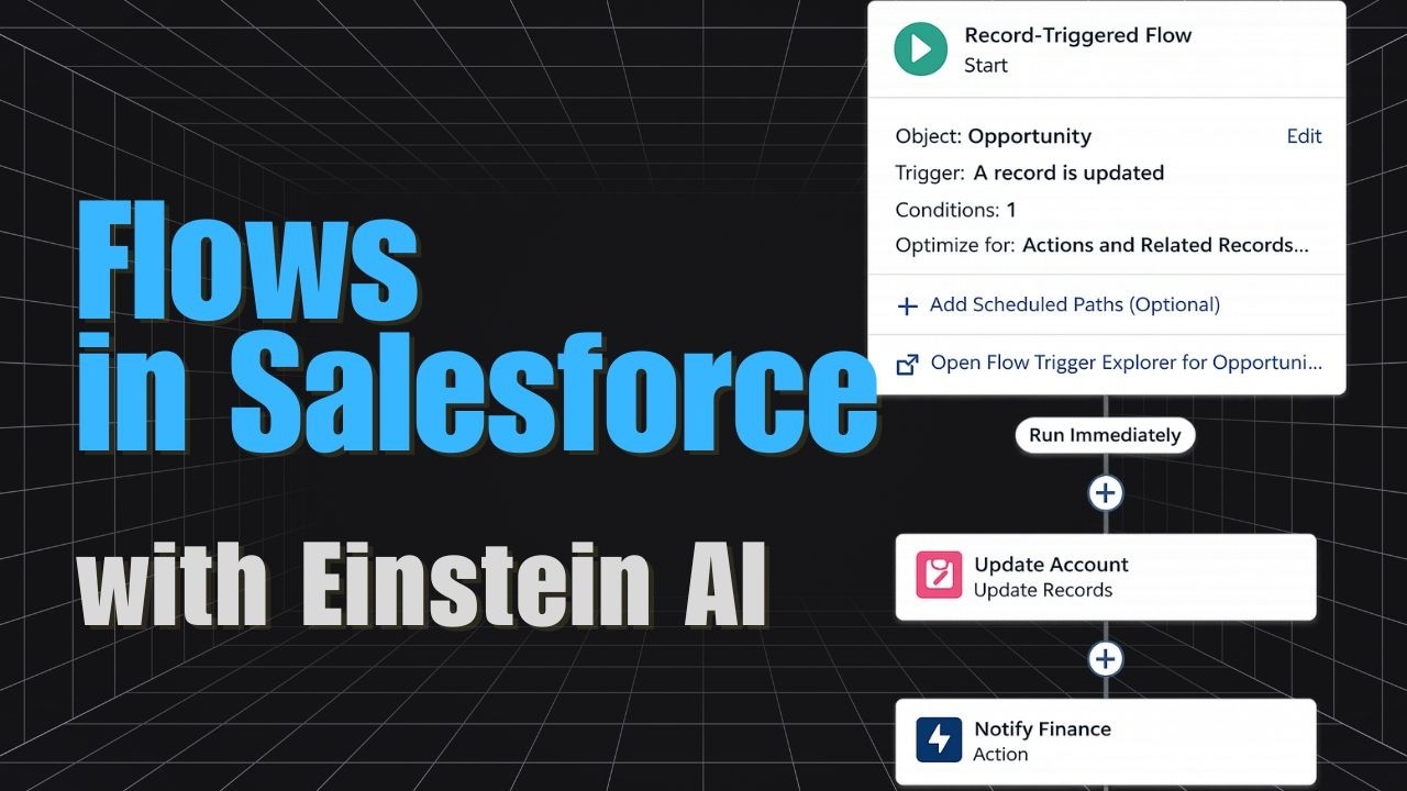 How to Build Salesforce Flows with AI (Einstein Flow Builder)
