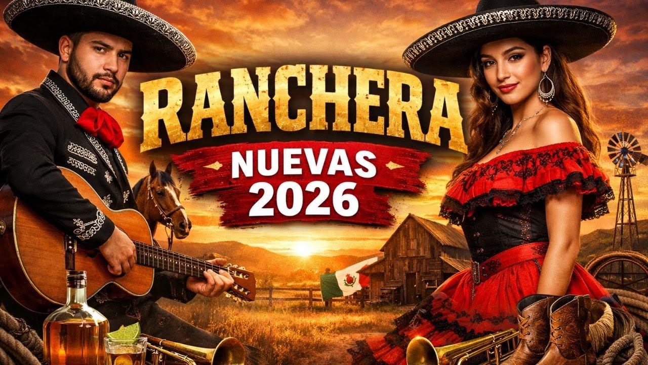 Top Rancheras Nuevas 2026 🌹 Canciones Que Llegan al Corazón