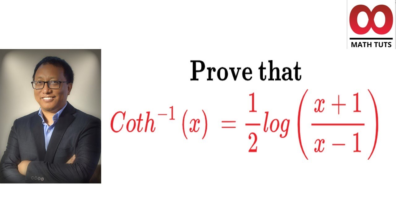 Find Inverse Coth(x)