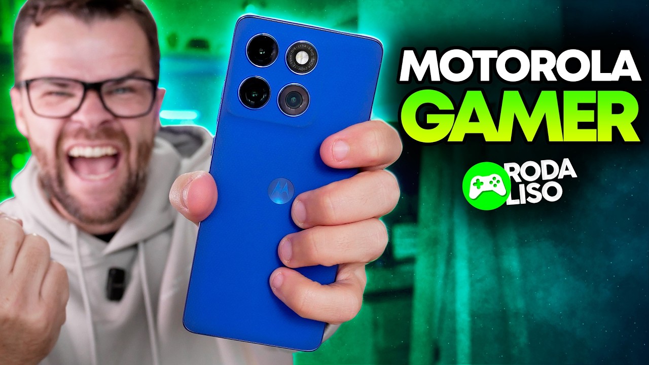EDGE 60 PRO: Teste de JOGOS no smartphone POTENTE da MOTOROLA // RODA LISO