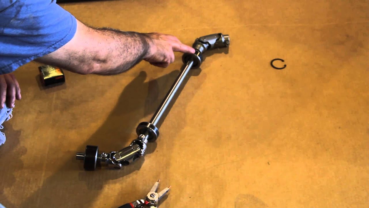 29 Chevy Project Part 12: running steering shaft to the air ride axle rack & pinion