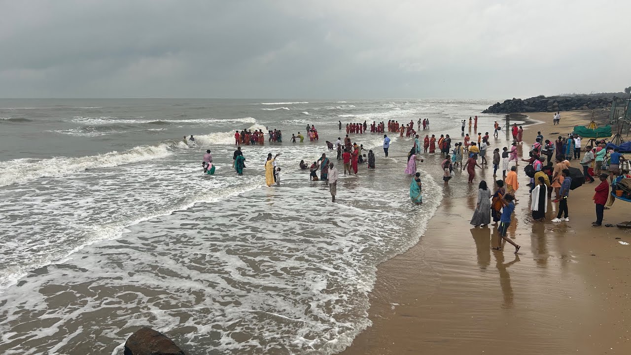 26 January 2026 velankanni beach 🏝️ 