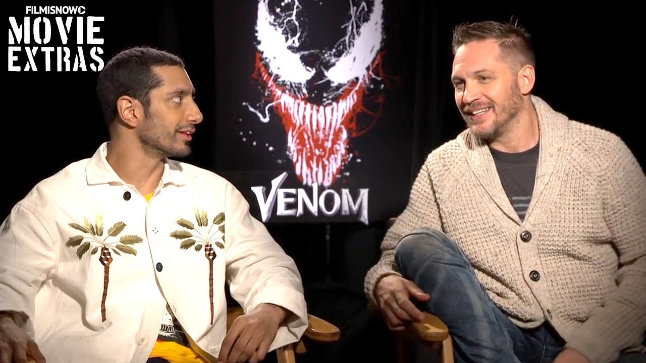 VENOM | Tom Hardy & Riz Ahmed talk about their experience making the movie