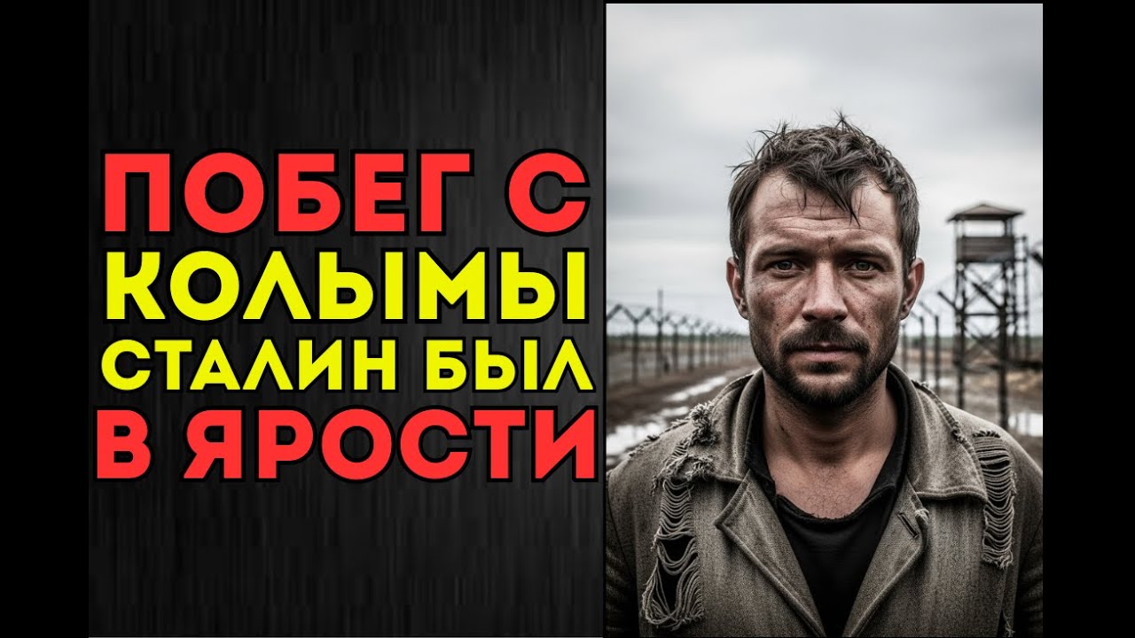 Побег с КОЛЫМЫ его искали КГБ, по приказу Сталина, история о человеке, который прошел ОГОНЬ и ВОДУ.