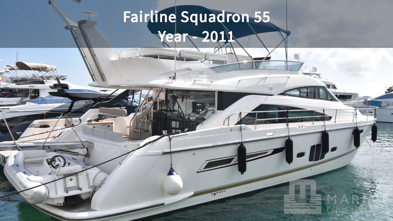 Fairline Squadron 55 - 2011 - Mediterranean Spec Walkthrough