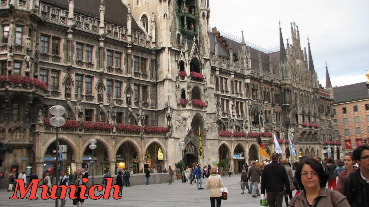 Our Trip to Munich (Germany) 2010 - Part 1 (city walk, Nymphenburg Palace)