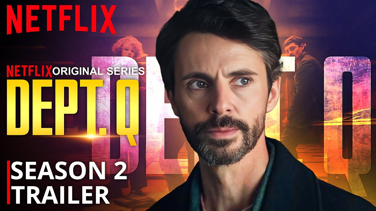 Dept. Q Season 2 Trailer | Dept. Q | SEASON 2 | Netflix Release Date