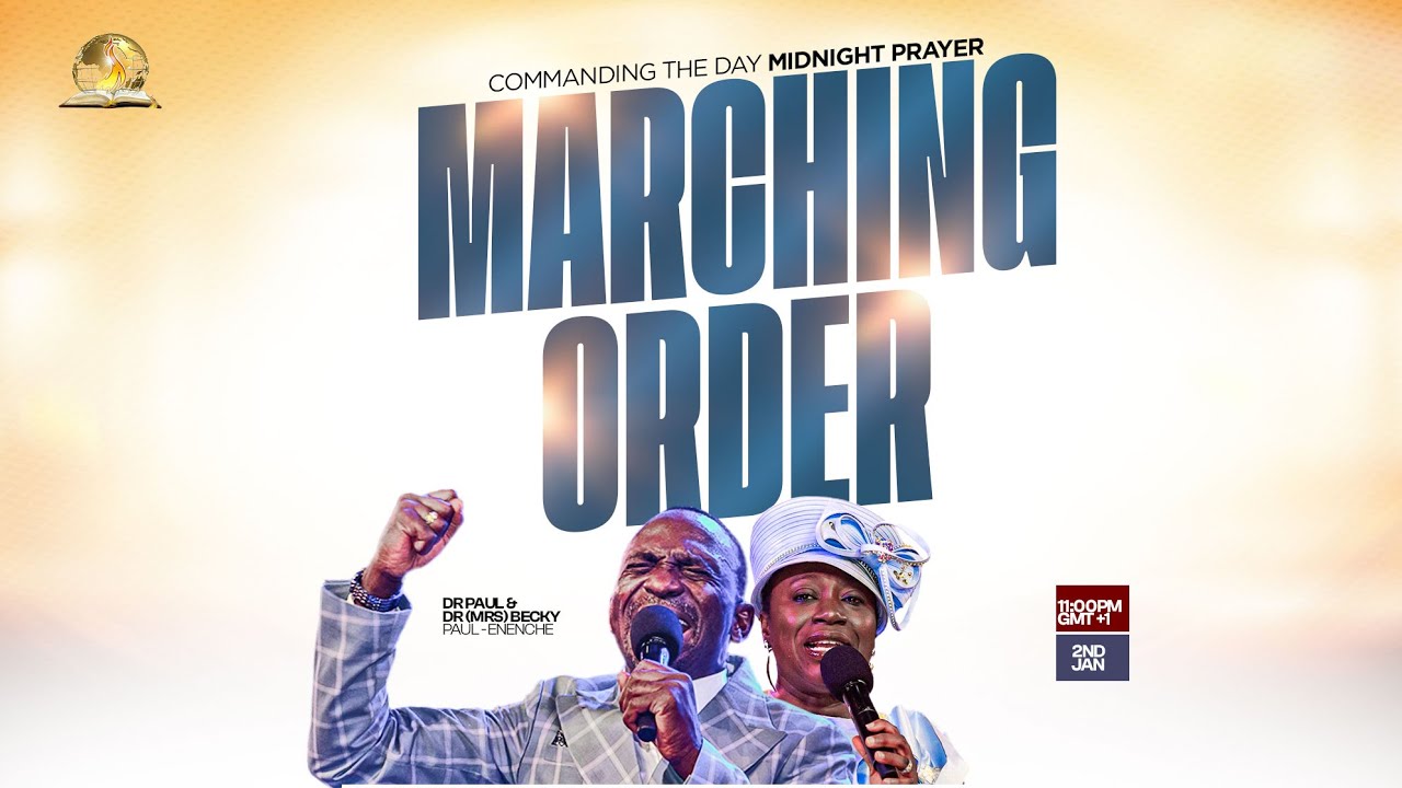 COMMANDING THE DAY MIDNIGHT PRAYER REBROADCAST || MARCHING ORDER || 03-01-2026