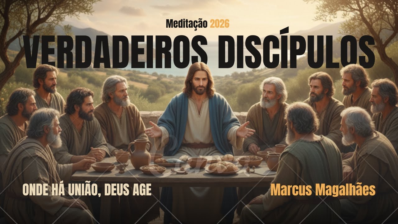 ONDE HÁ UNIÃO, DEUS AGE - 22.01.2026 - Meditação Diária: [Verdadeiros Discípulos]