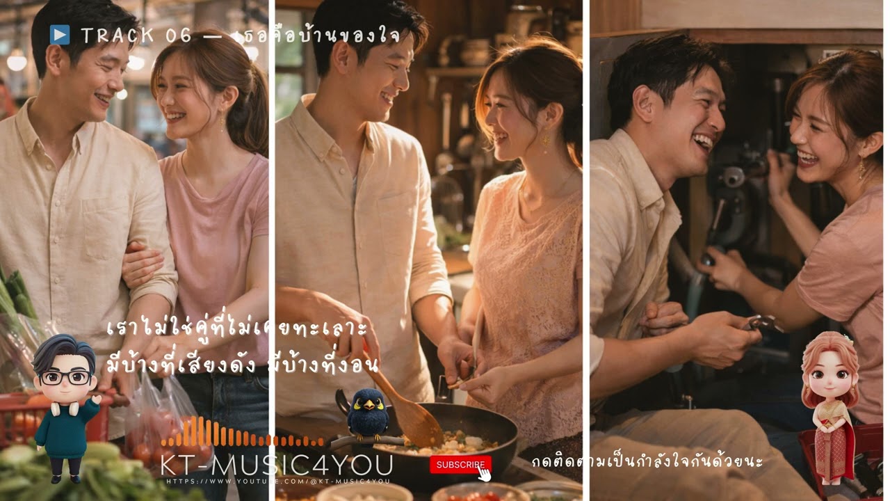 🎧 ALBUM Between Us ▶️ TRACK 06 — เธอคือบ้านของใจ