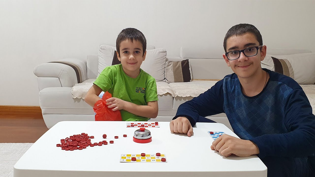 Berat ve Buğra İle Tombala Oynadık