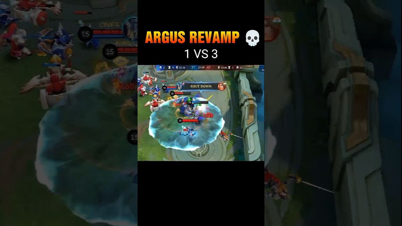 ARGUS BEST BRO | ARGUS BUFF ?? #ARGUS #Shorts #MLBB #mobilelegends