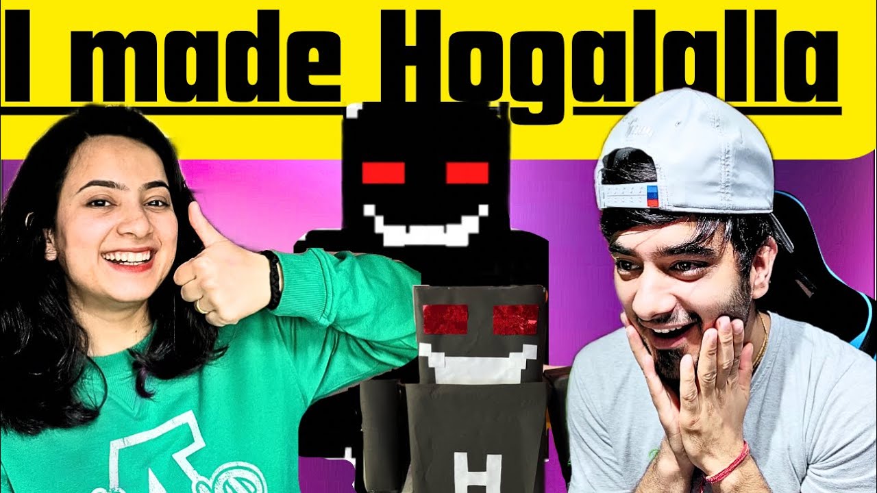 I made HOGALALLA 👹😆II(my brother’s reaction was epic)