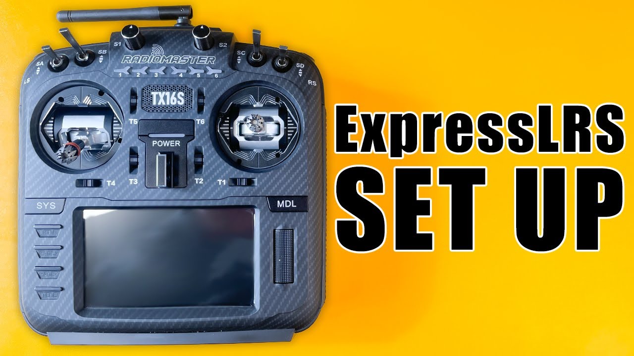 How To Setup TX16S Mk2 ExpressLRS In Under 5 Minutes