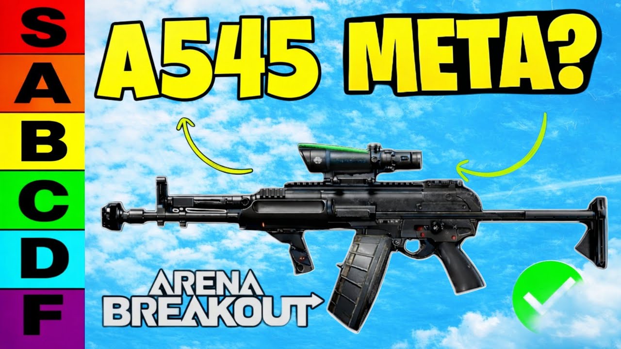 A545 — новая мета? | Лучшая сборка для A545 в Arena Breakout