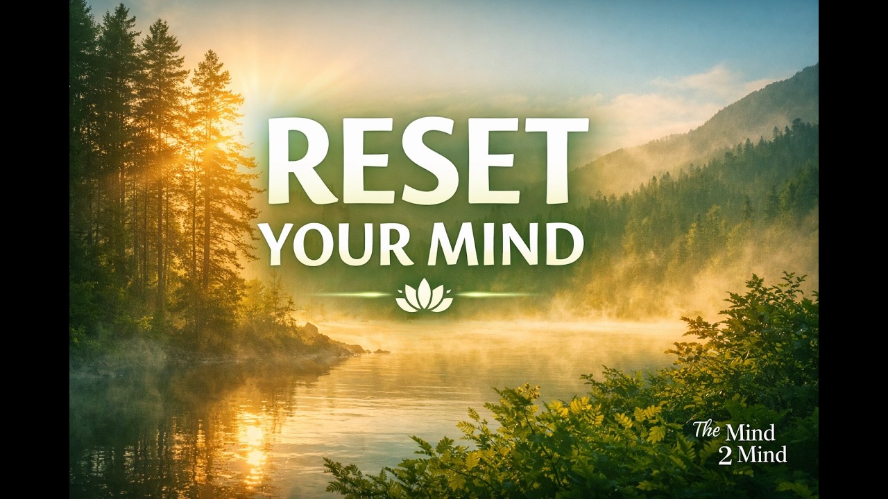 6 Minutes to Reset Your Mind 🌿 | Stress Relief & Digital Detox Music | Calm Your Thoughts Fast