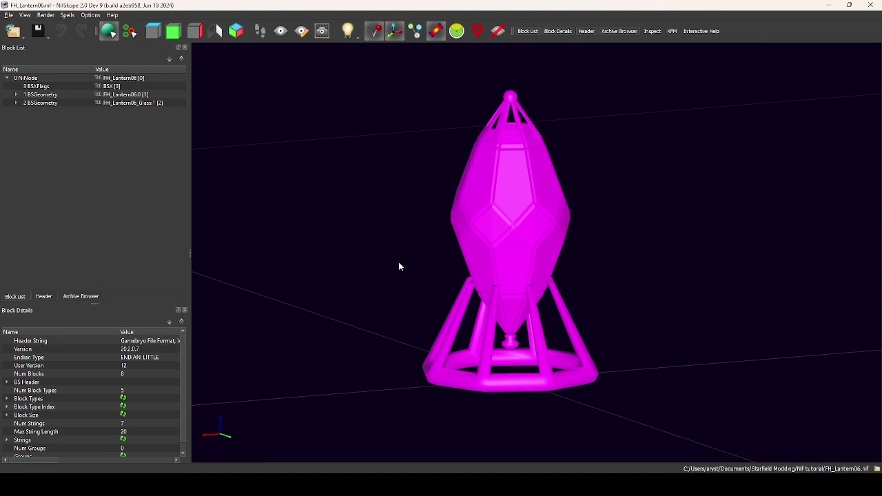 Starfield Mod Tutorial: Blender to CK Pipepline