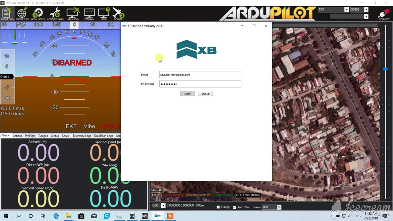Realtime control and live streaming video from the drone with XBStaion - 4G connectivity