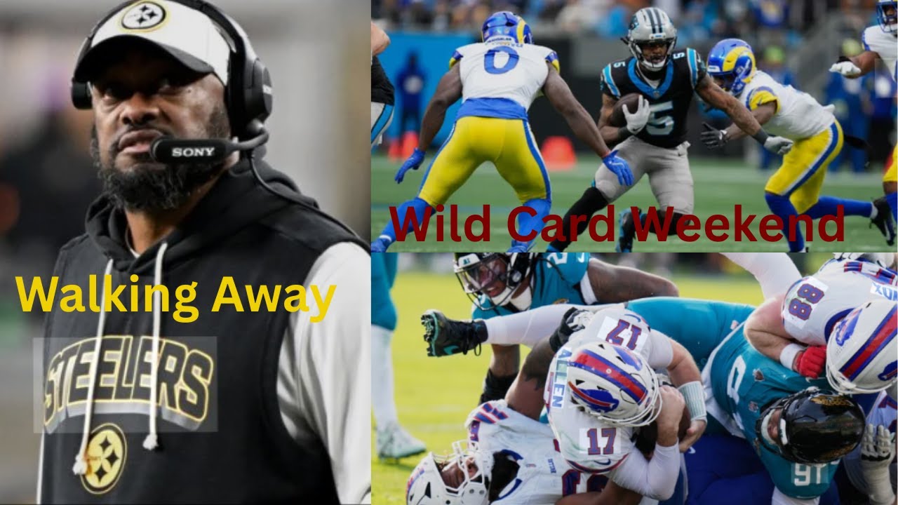 Tomlin walking away, amazing Wild Card weekend, and the many stops of John Harbaugh!