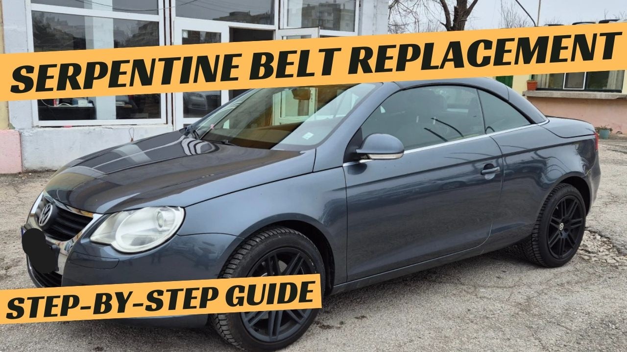 VW EOS 2.0 TDI PD Serpentine Belt replacement BMM