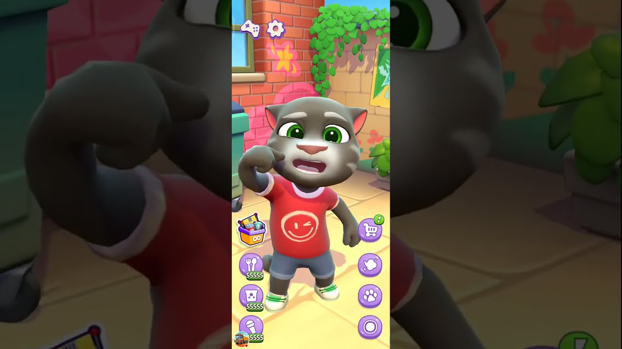 Talking tom live gameplay 9 #shortslive #live #talkingtom