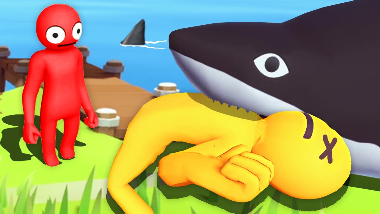 We BATTLE a HUGE SHARK as Ragdoll Fighters... (Havocado)