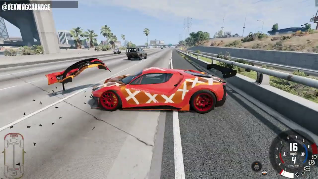 Massive Crash Compilation in BeamNG drive #17! - BeamNG Carnage