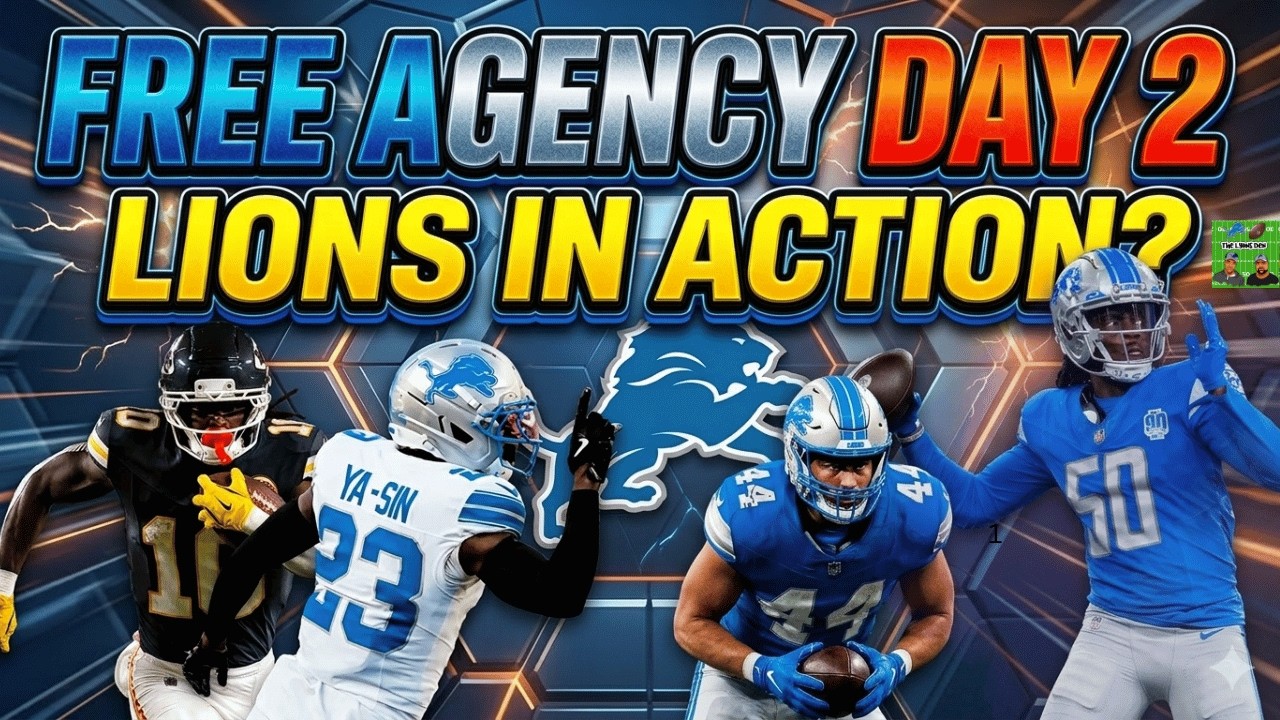 Detroit Lions 2026 Free Agency Day 2