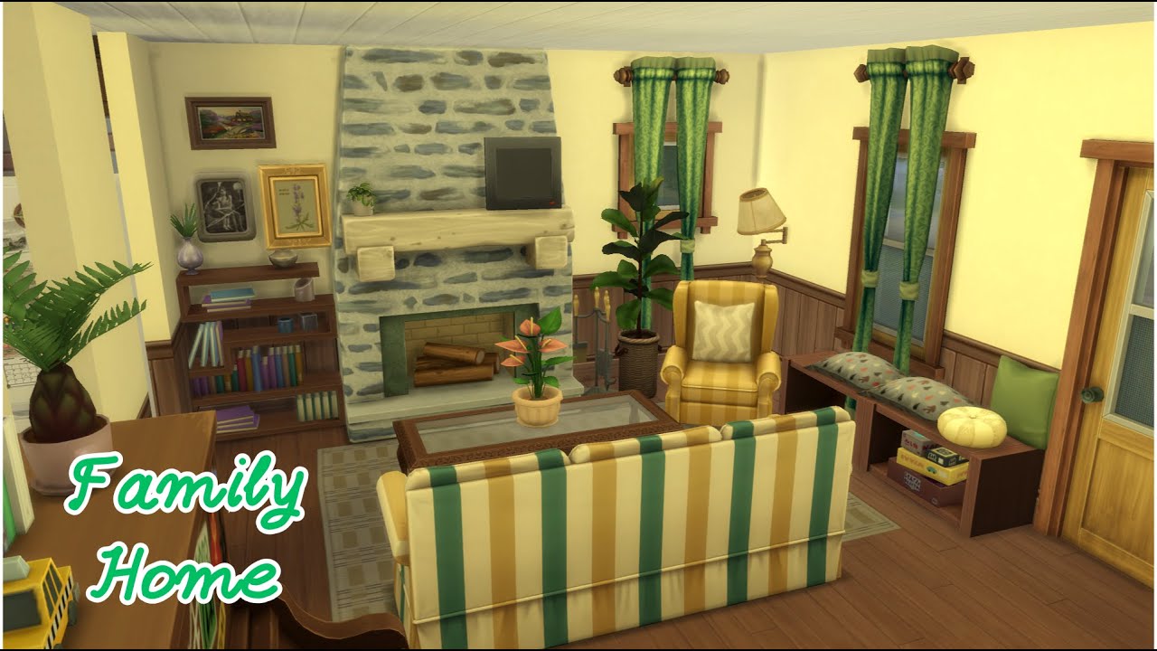 Mother and Daughter Family Home [Sims 4 Speedbuild]
