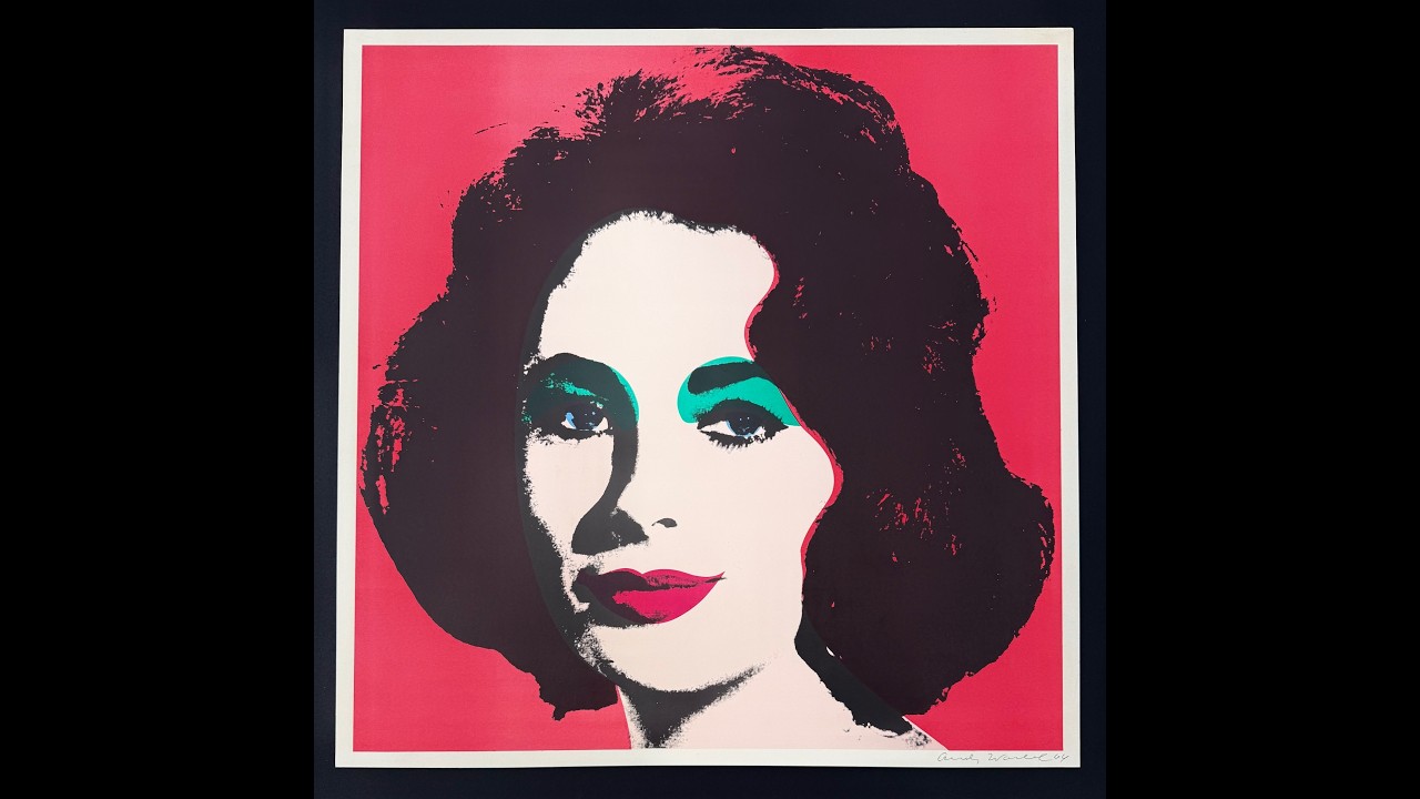 Andy Warhol- Liz, 1964