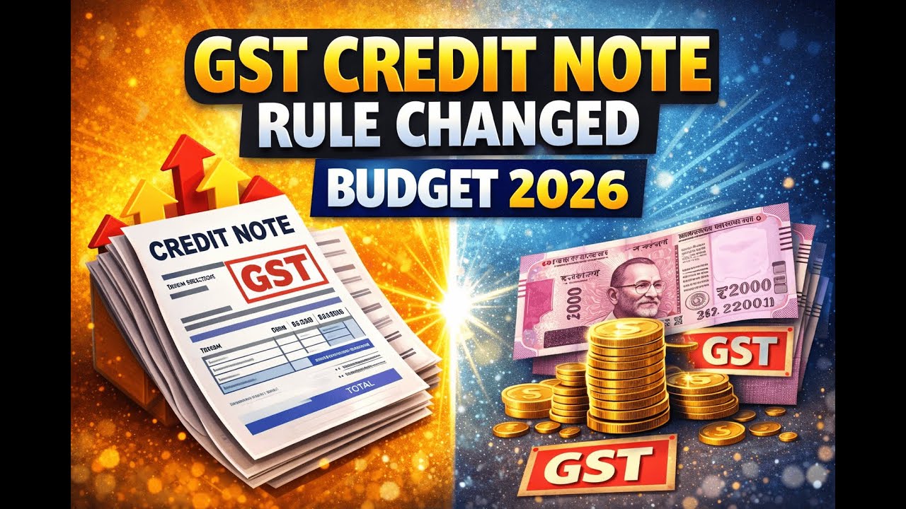 Simplifying GST Credit Notes & Discounts | How Budget 2026 BPO Services into Zero-Rated Exports