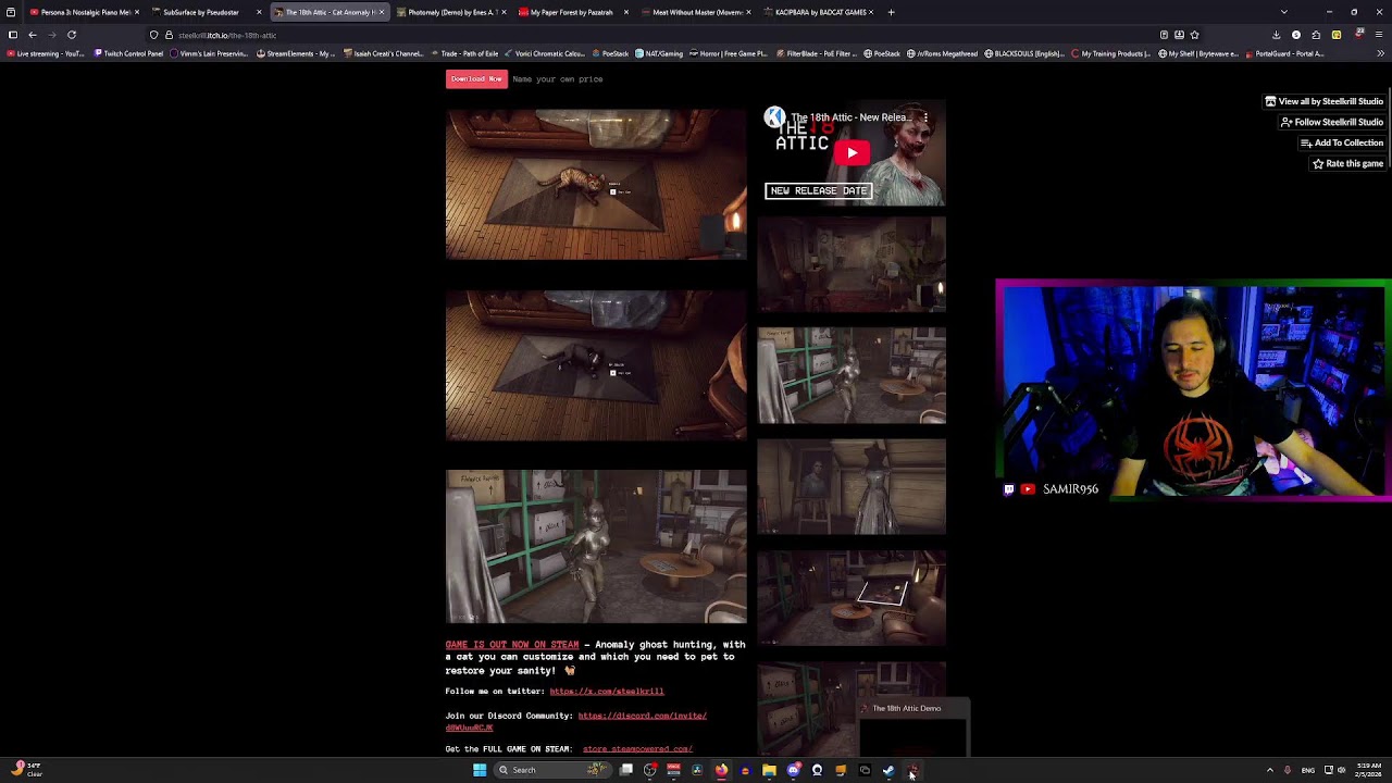 Back with more horror games! Its been a while!