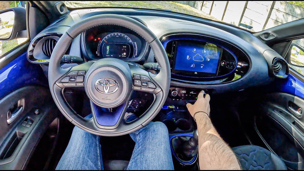 NEW Toyota Aygo X 2022 [1.0 VVT-I 72HP] | POV Test Drive #1180 Joe Black