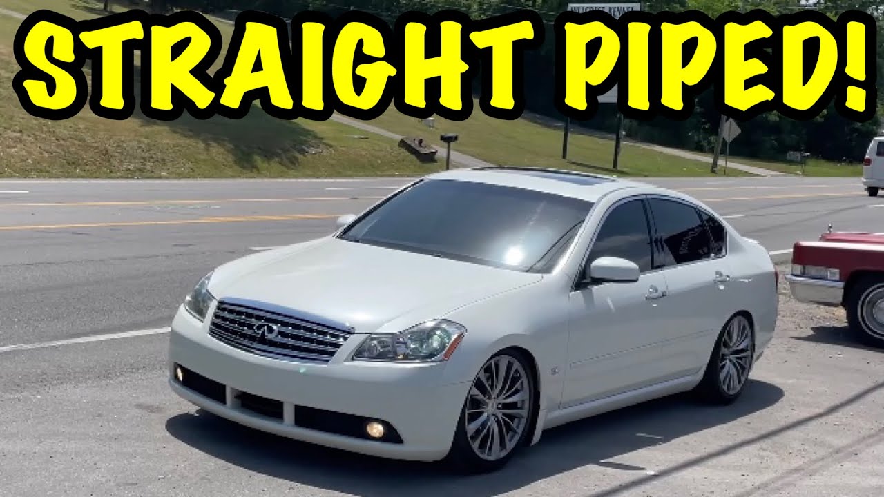 Мы сделали прямой монтаж Infiniti M45 4.5L V8!