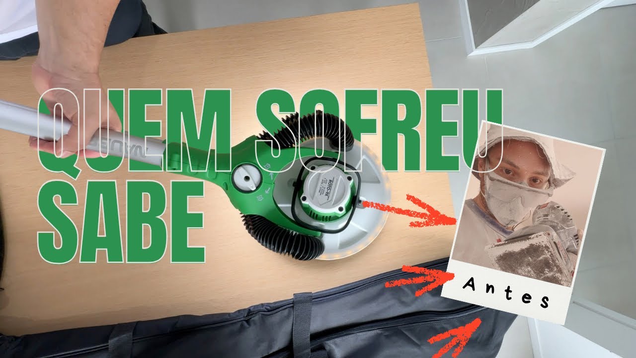 Esse unboxing é pra quem já sofreu lixando parede | Nauber Roto 9x