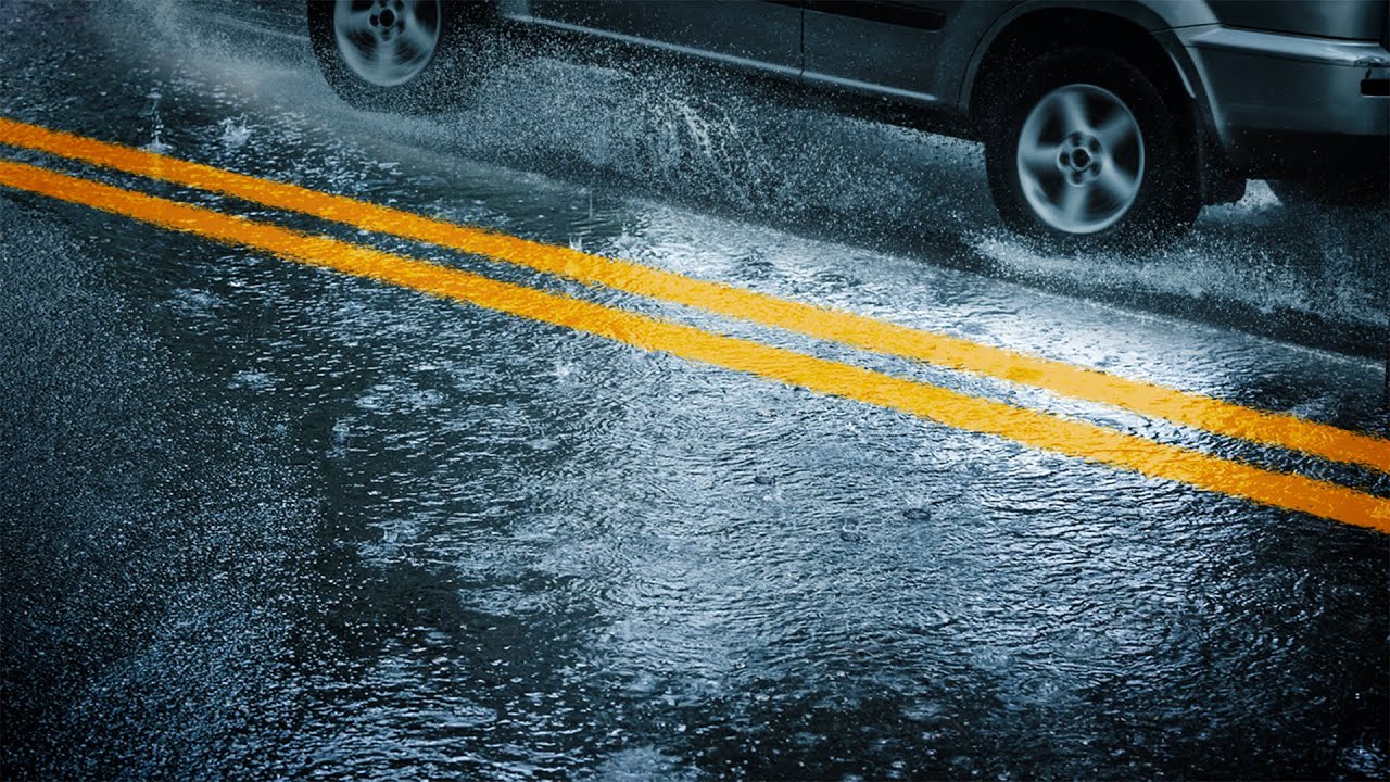 Driving In The Rain White Noise 🌧💧🚙  | Car & Rain Sounds with Windshield Wipers | 10 Hours