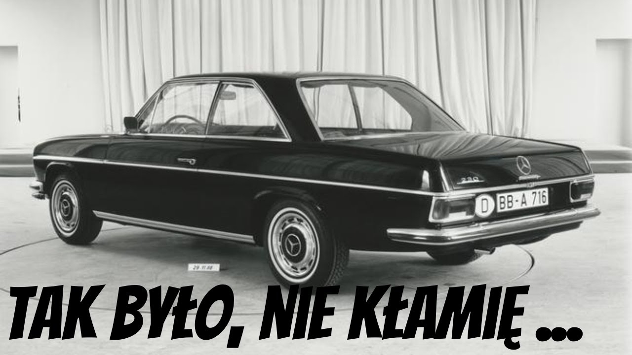 S1E10: Mercedes W114/115 - ciagła zmiany w trakcie produkcji