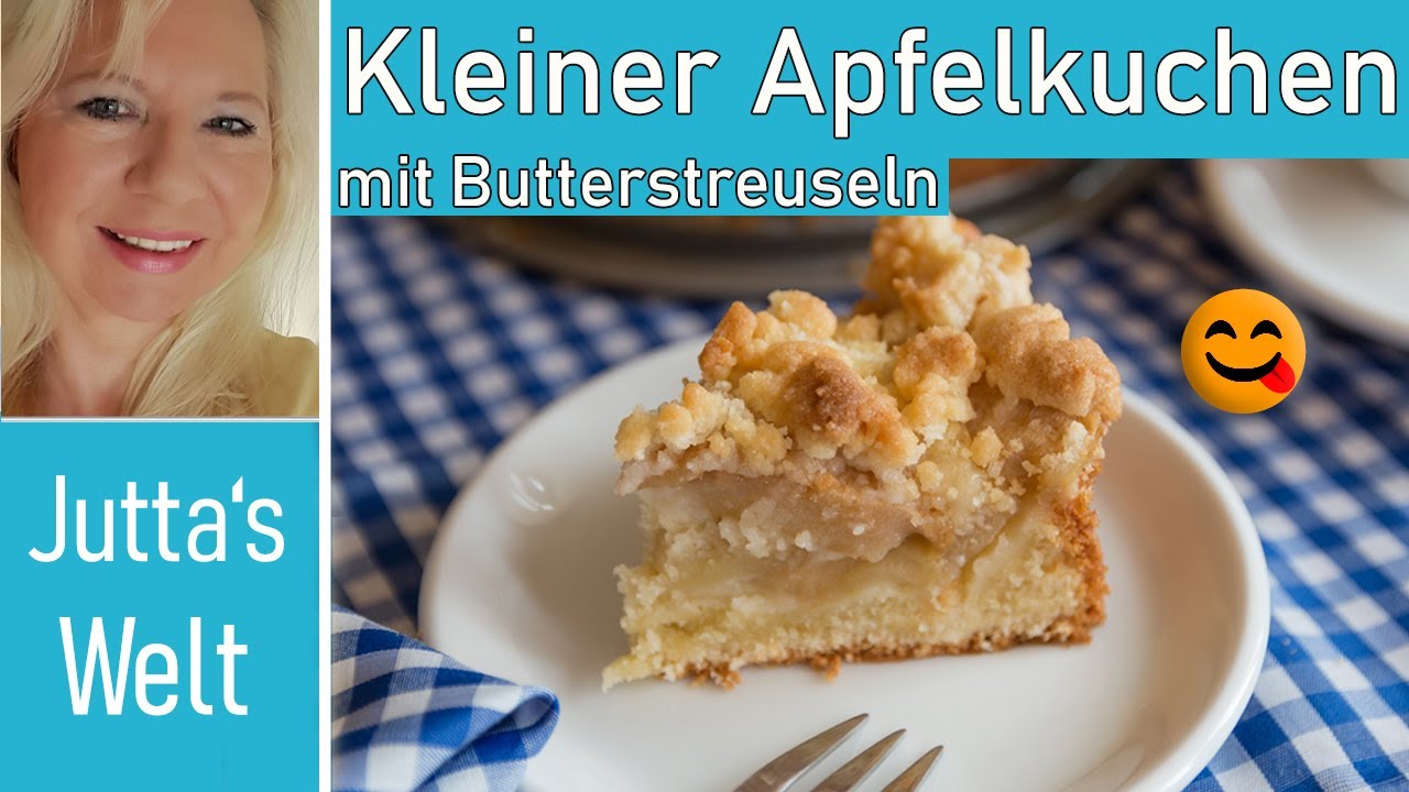 Delicious little apple pie with butter crumbles (20 cm) 🥧 Beware of addiction 😋 #cake #baking