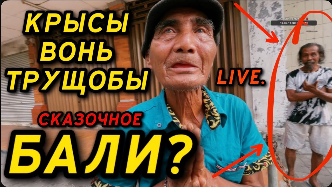 🌴Крысы, вонь, трущобы, нищета, сказочное Бали. Pasar Badung