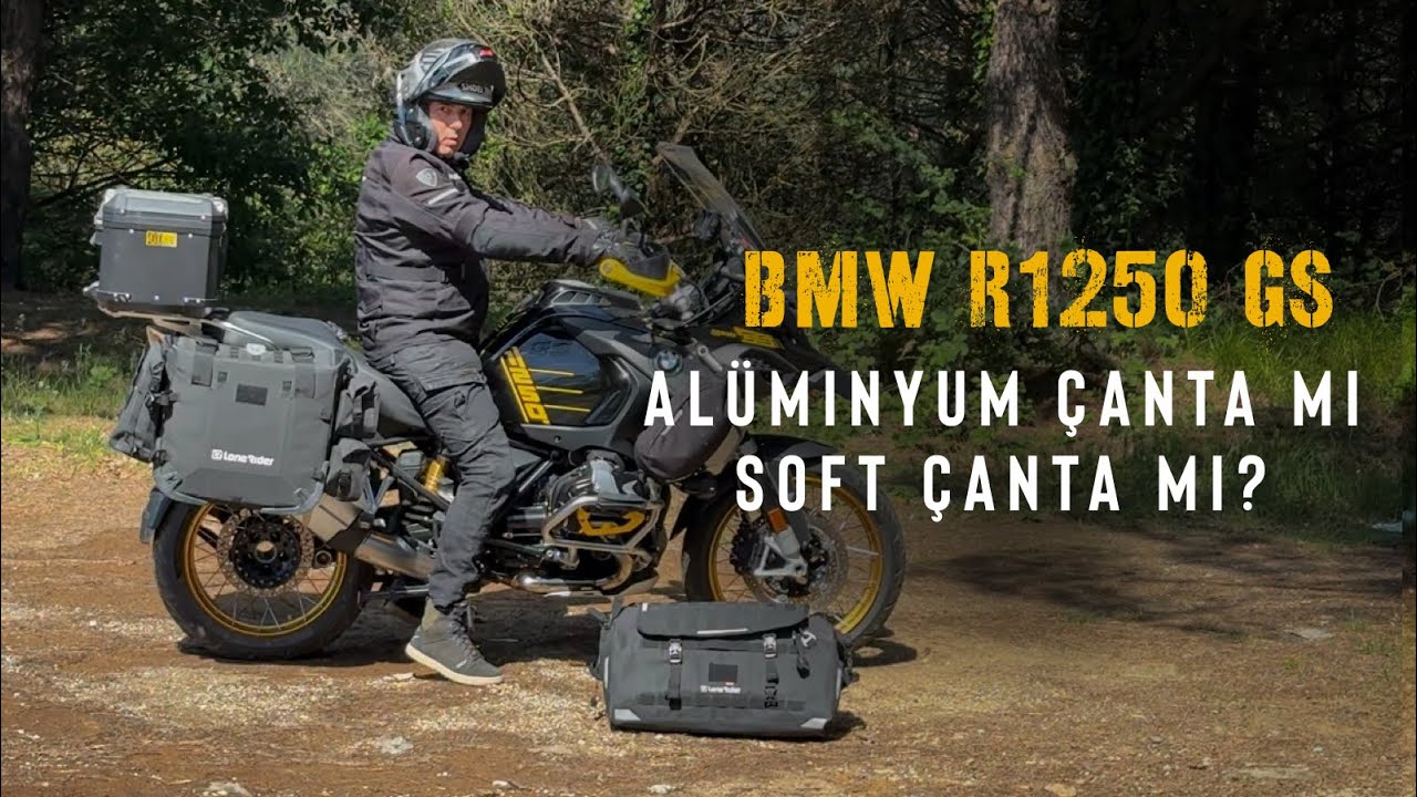 BMW R1250GS Adventure çanta incelemesi | Bu çantalar uzun yolda nasıl? Orijinal mi, semi-rigid mi?