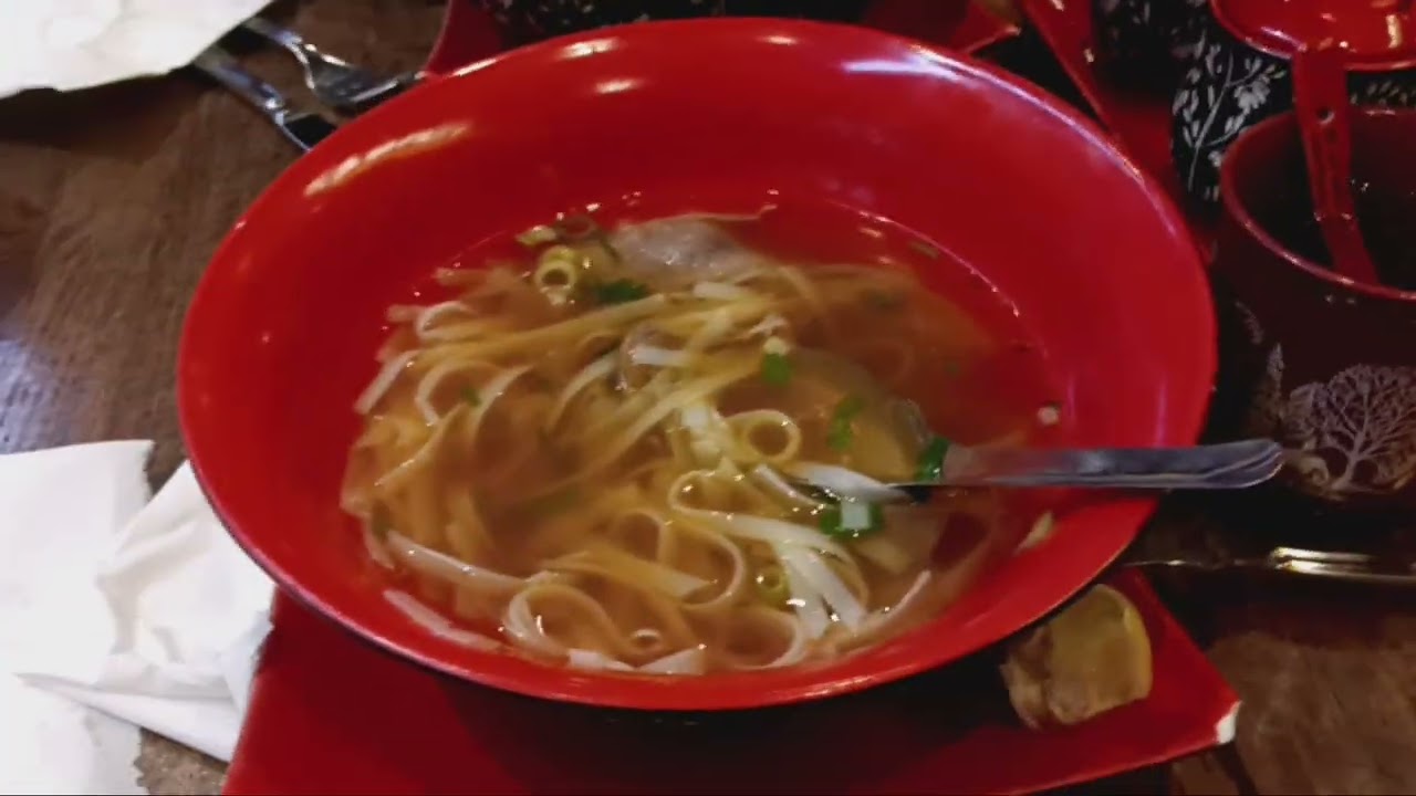 Spanish Wine and Pho - Vietnamese Restaurant Nampan Oranienburger StraBe- Germany - November 2024