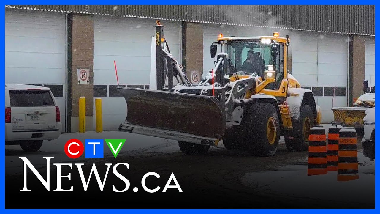 Snowfall warning: Up to 25 cm of snow for Ottawa