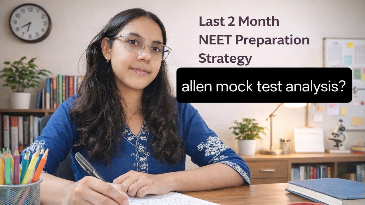 Last 2 month neet preparation strategy? Allen mock test?#pw #allen #neetpreparation #motivation 