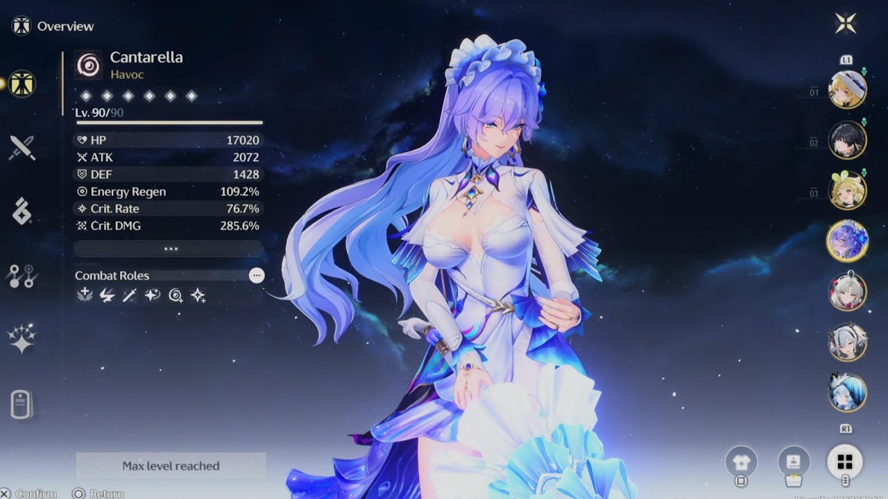 Wuthering Waves - cantarella rime draped test