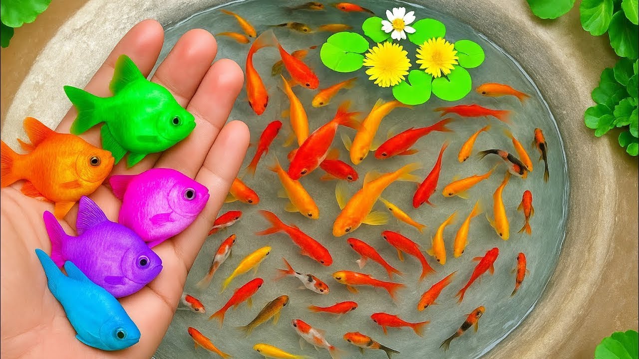 Amazing catching aquarium fish kiofish,colorful fish ,equipment fishing exciting​ ​​@fishing099 