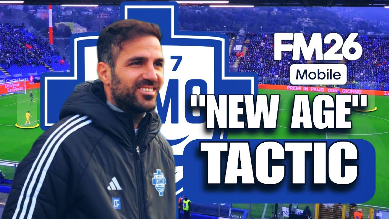 Мобильная тактика META TIKI-TAKA FM26 Сеска Фабрегаса! | FM26 Mobile Лучшая тактика