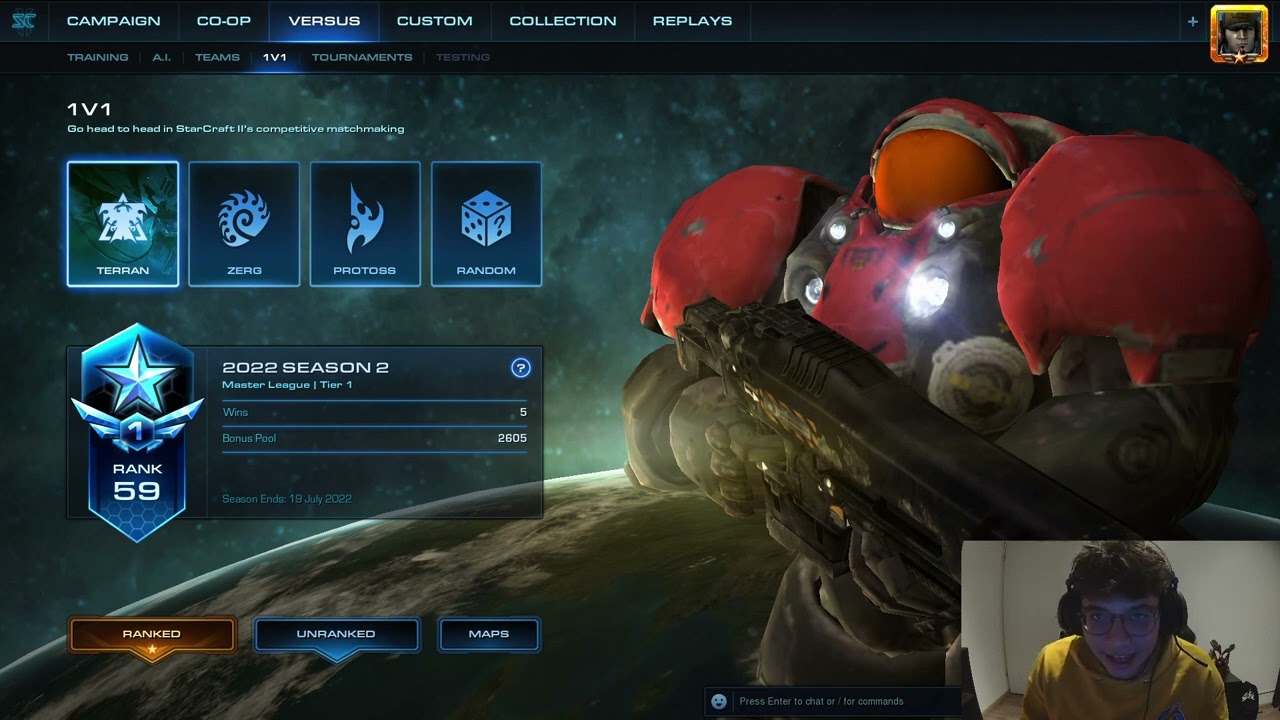 Reynor Protoss + Terran Offrace Stream 15.07.2022