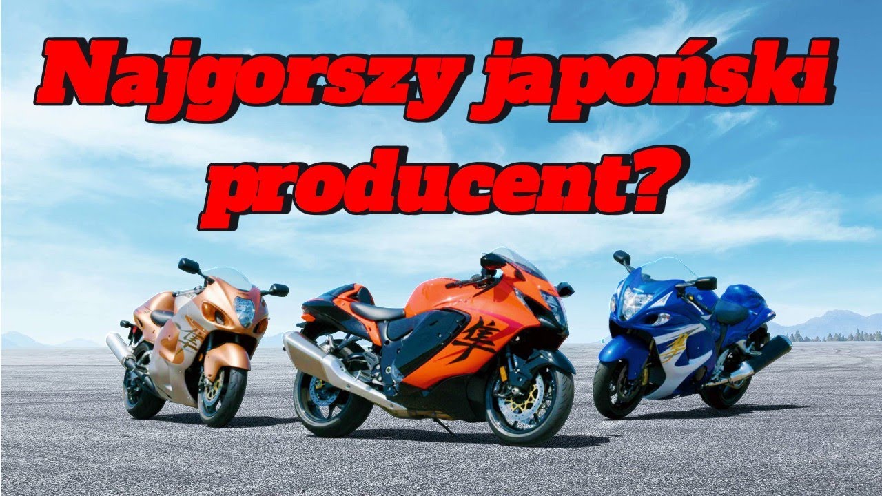 Czy Suzuki to najgorszy japoński producent motocykli?
